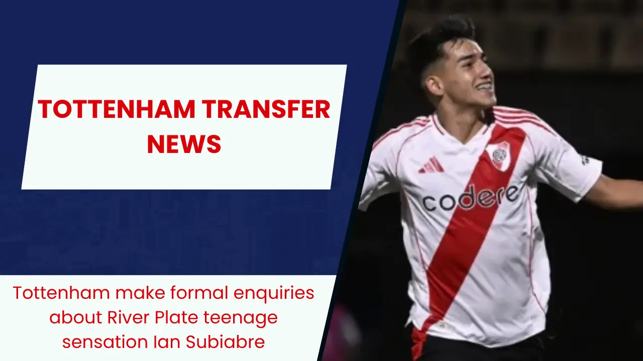 Tottenham make formal enquiries about River Plate teenage sensation Ian Subiabre
