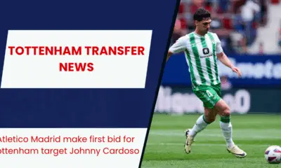 Atletico Madrid make first bid for Tottenham target Johnny Cardoso