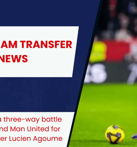 Tottenham in a three-way battle with Arsenal and Man United for Sevilla midfielder Lucien Agoume