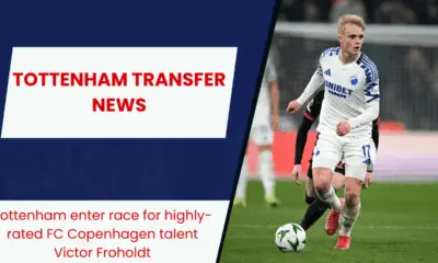Tottenham enter race for highly-rated FC Copenhagen talent Victor Froholdt