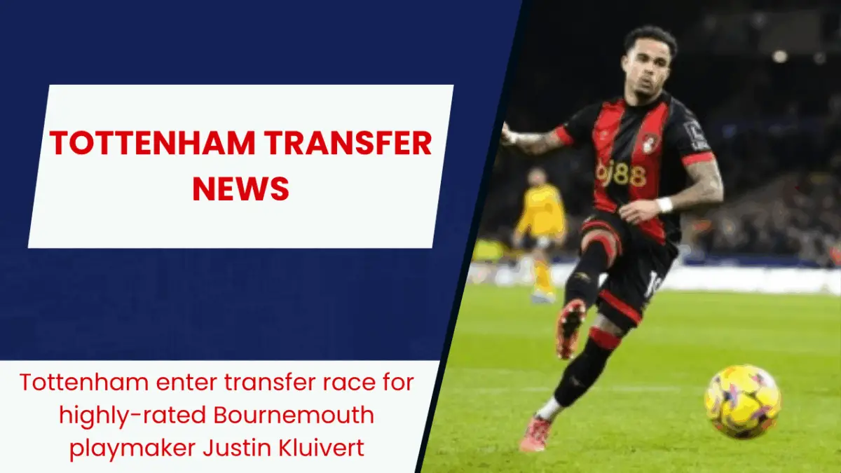 Tottenham enter transfer race for highly-rated Bournemouth playmaker Justin Kluivert