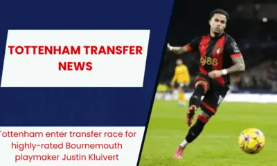 Tottenham enter transfer race for highly-rated Bournemouth playmaker Justin Kluivert