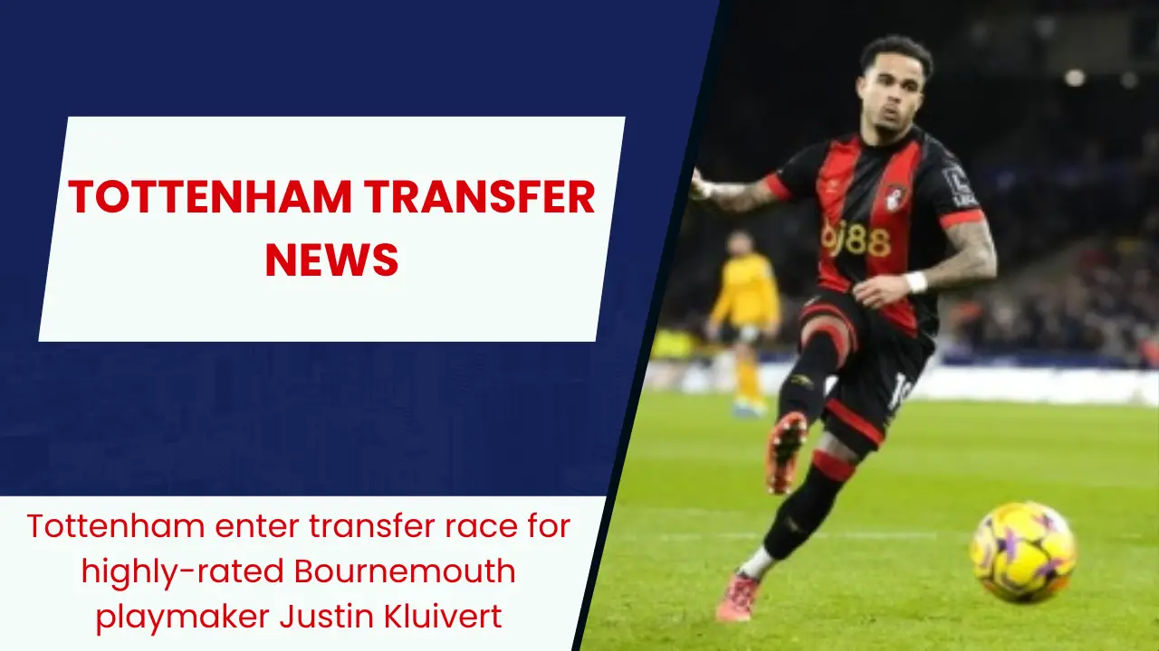 Tottenham enter transfer race for highly-rated Bournemouth playmaker Justin Kluivert