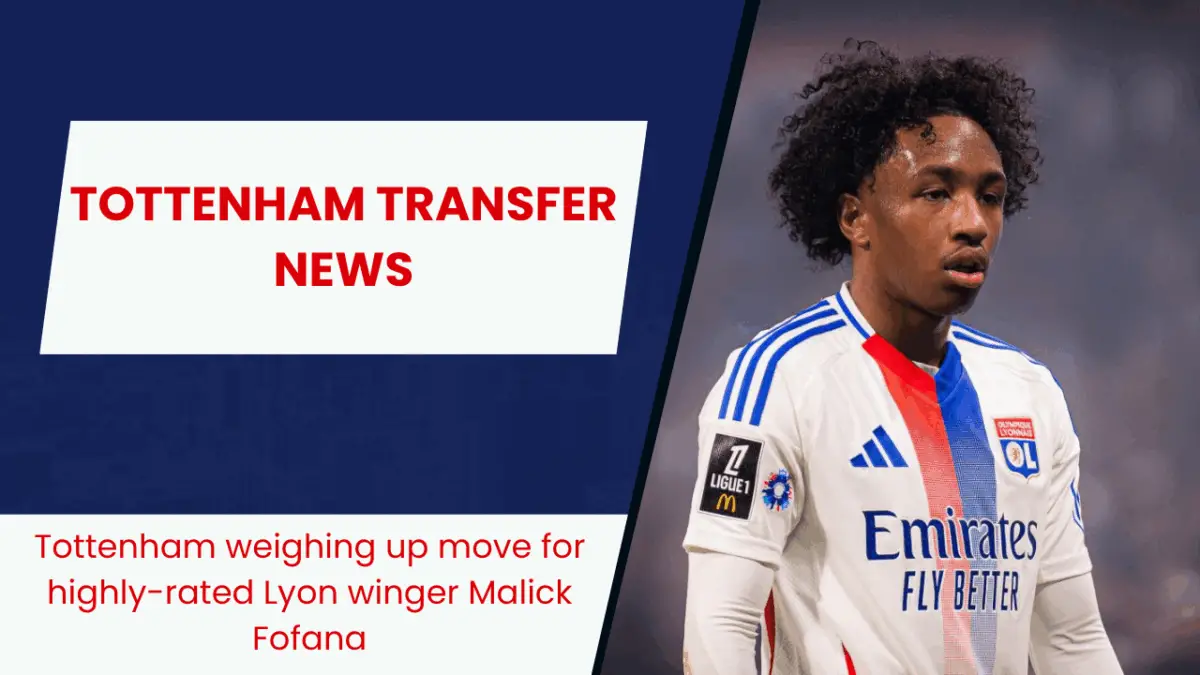 Tottenham weighing up move for highly-rated Lyon winger Malick Fofana