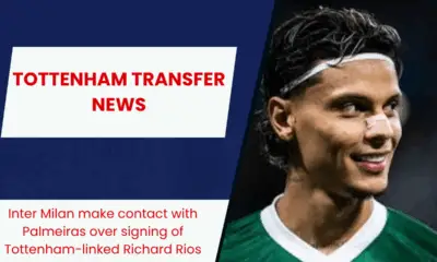 Inter Milan make contact with Palmeiras over signing of Tottenham-linked Richard Rios