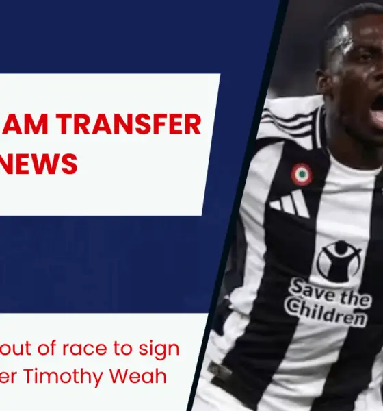 Tottenham pull out of race to sign Juventus winger Timothy Weah