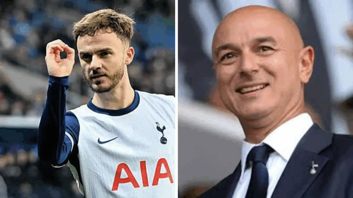 Tottenham playmaker James Maddison set to miss majority of the season following a ruptured ACL