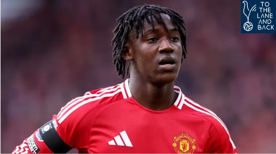 Tottenham Hotspur are showing interest in Manchester United star Kobbie Mainoo.