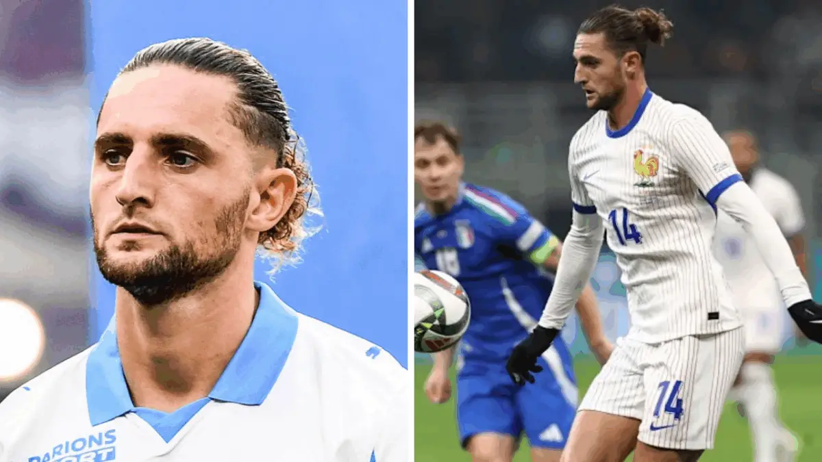 Marseille midfielder Adrien Rabiot has a decision to make as Tottenham Hotspur circle .