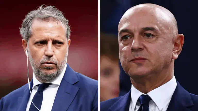 Tottenham expected to hold talks with Fabio Paratici regarding role at the club following Daniel Levy’s departure
