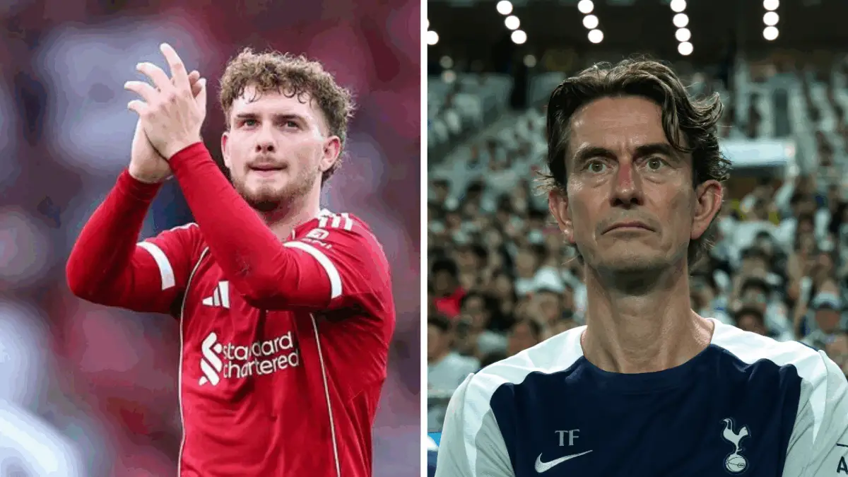 English pundit expects Liverpool to sell Harvey Elliott to Tottenham if Daniel Levy comes knocking in for the player.