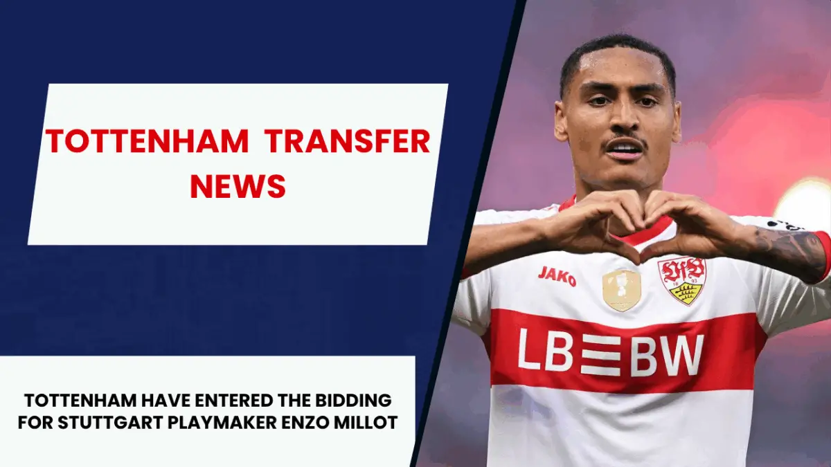 Tottenham are set to battle it out with Atletico Madrid for the signing of Stuttgart playmaker Enzo Millot.
