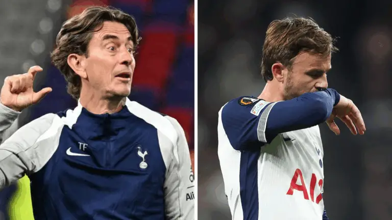 Tottenham suffer big blow as James Maddison set for length spell on the sidelines following ACL tear