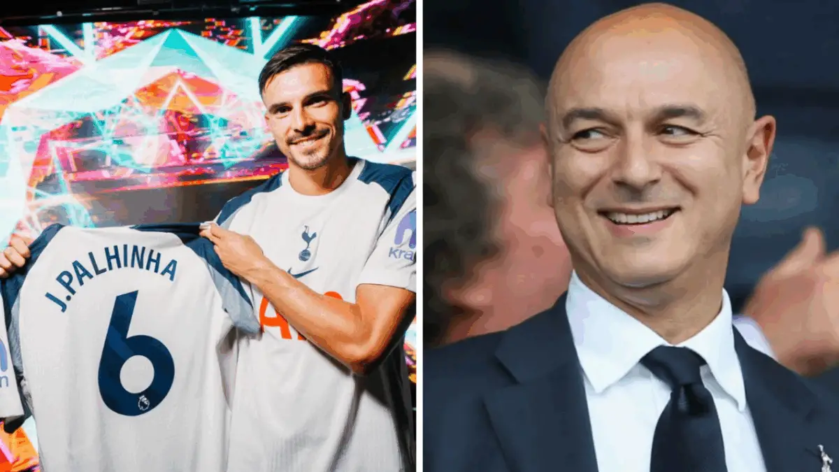 Tottenham Hotspur midfielder Joao Palhinha has taken the No.6 jersey vacated by Radu Dragusin.