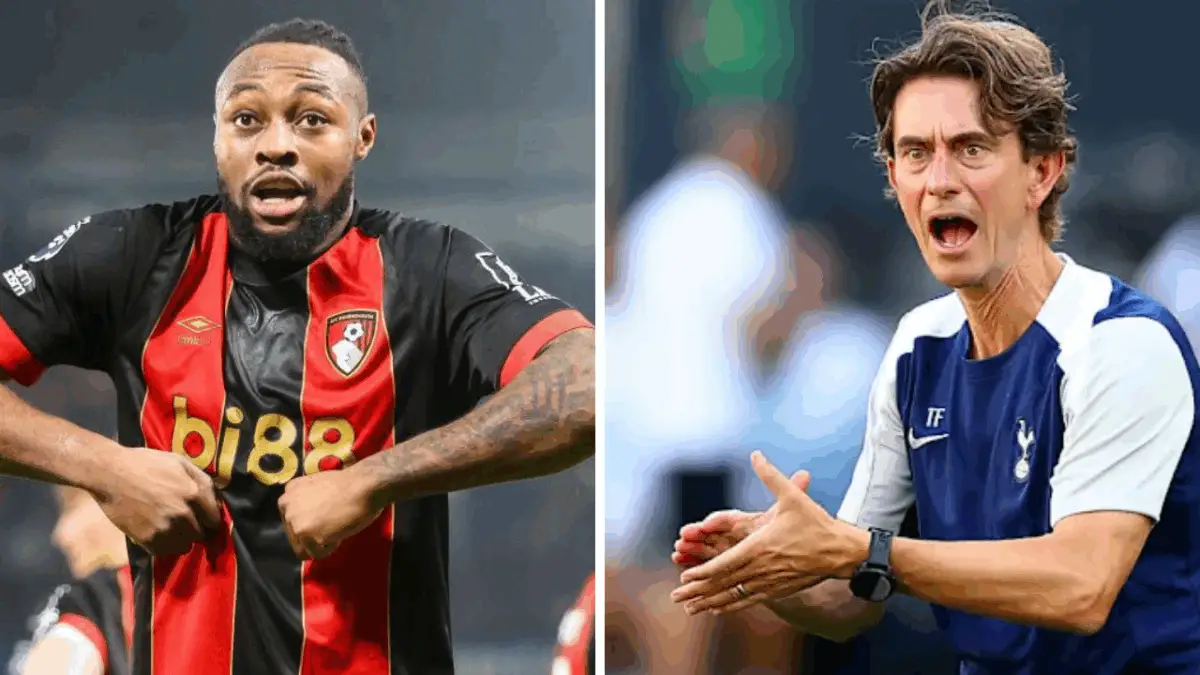 Bournemouth unwilling to allow Tottenham target Antoine Semenyo to depart the club in the January transfer window. 