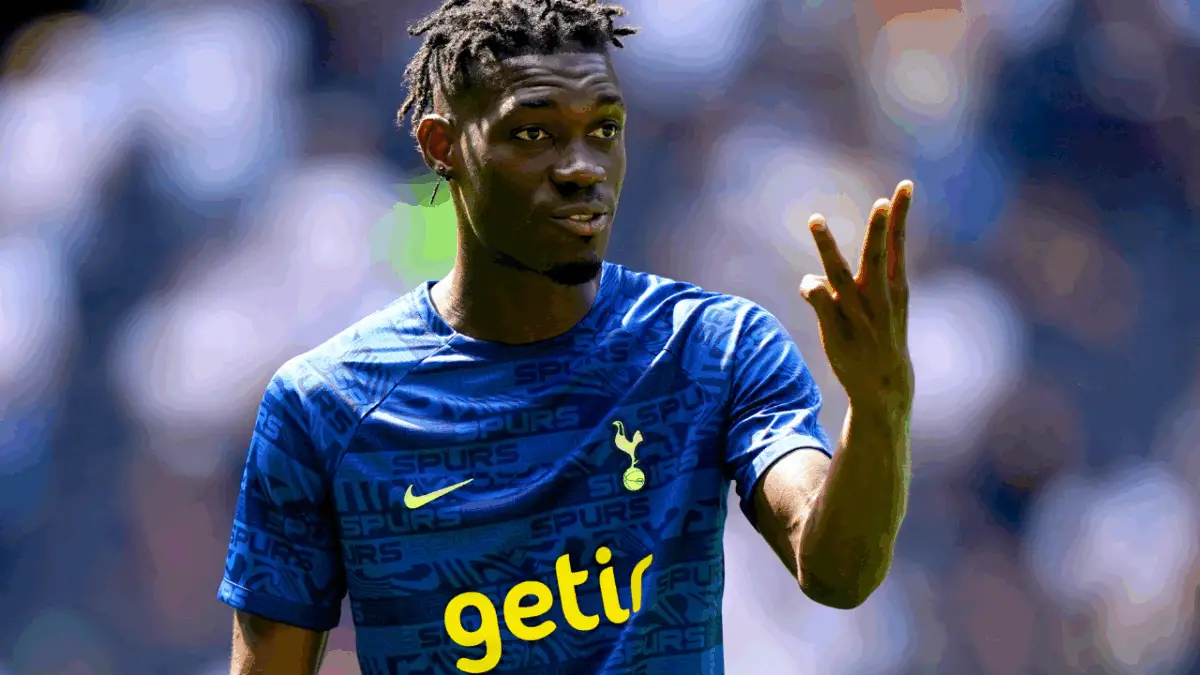 Yves Bissouma is currently not playing for Tottenham Hotspur