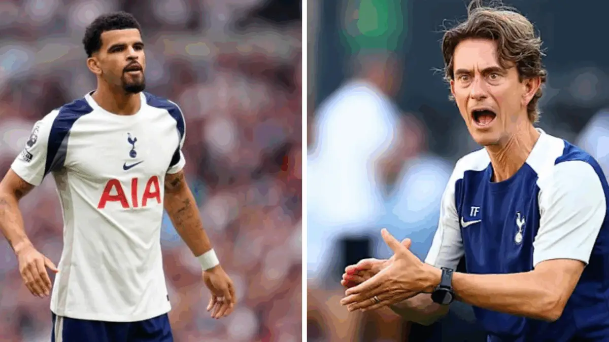 Tottenham boss Thomas Frank has given a reassuring injury update on Dominic Solanke.