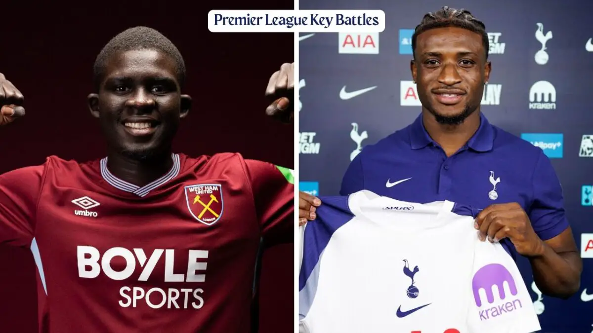 Can Palhinha stop Paqueta's Brazilian flair?: Tottenham Hotspur vs West Ham United-Key Battles.