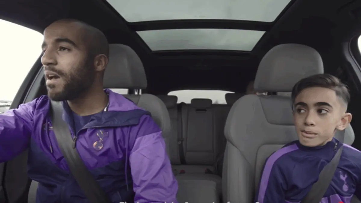 Lucas Moura had a role in Luca Williams-Barnett's growth 