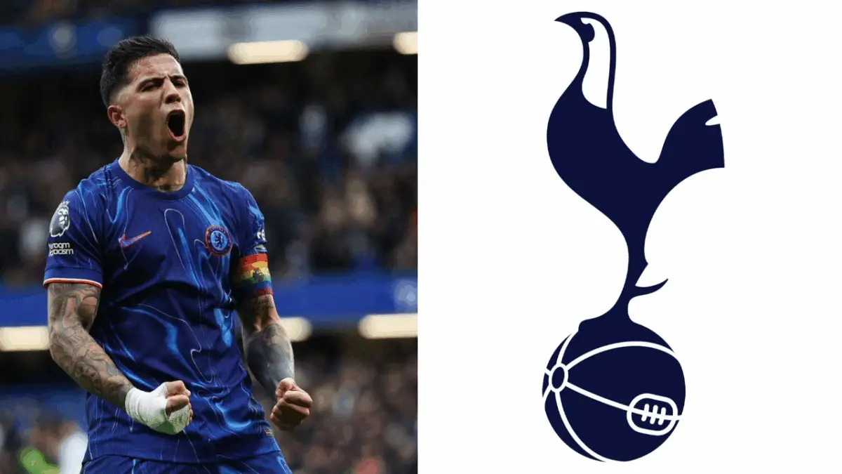 Tottenham Hotspur emerge as shock suitors for Chelsea midfielder Enzo Fernandez.