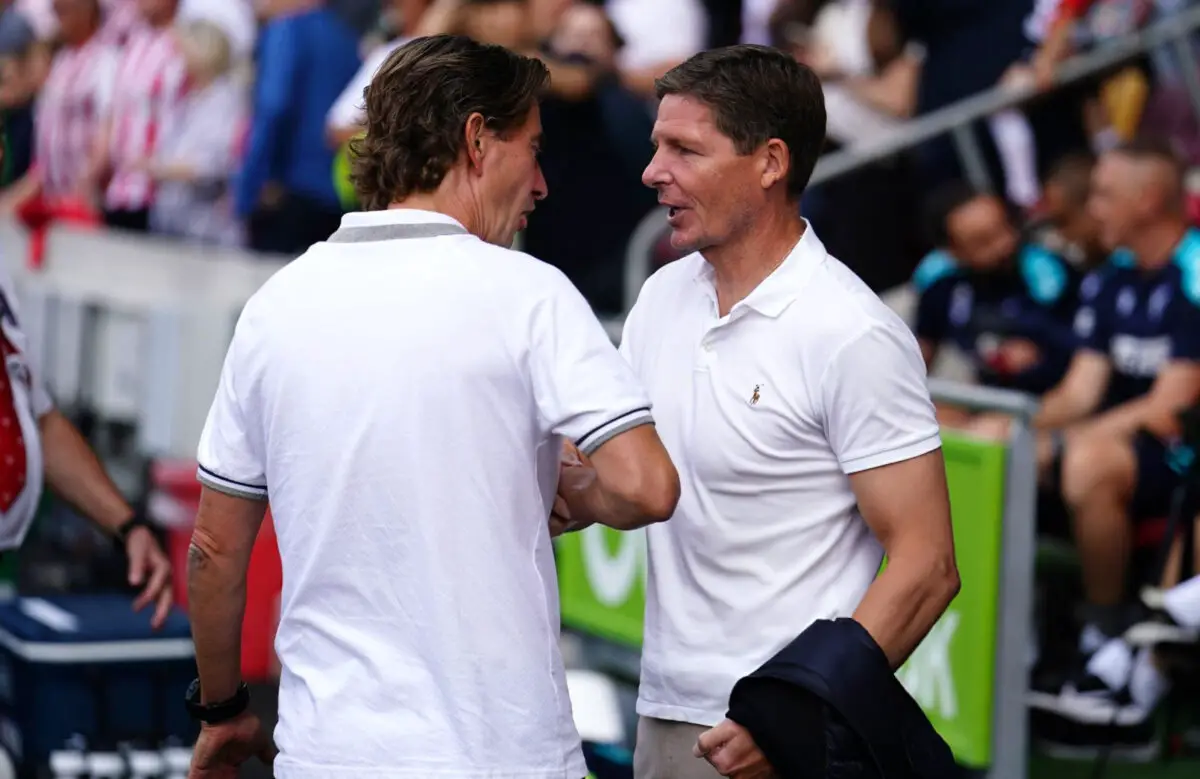 Simon Jordan wanted Daniel Levy to opt for Oliver Glasner over Thomas Frank.