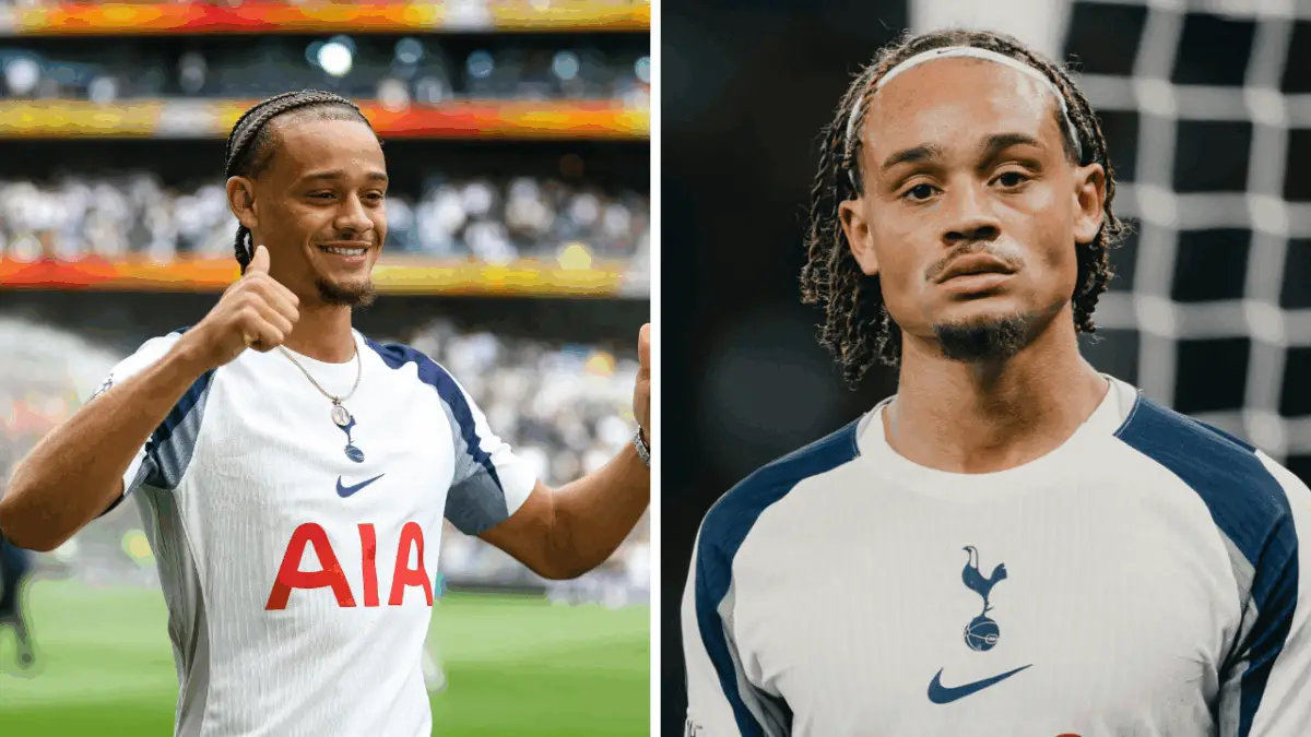 Tottenham Hotspur star Xavi Simons compared to Manchester United flop Antony.